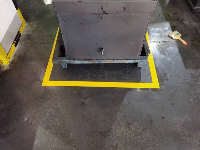 5s工作臺區(qū)域標線