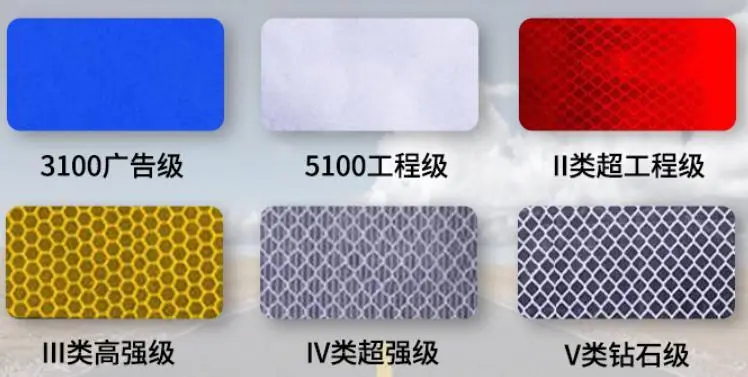 反光膜的級(jí)別有哪些?